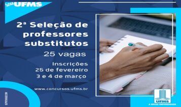 Universidade do Mato Grosso do Sul abre 25 vagas para professor Universidade do Mato Grosso do Sul abre 25 vagas para professor