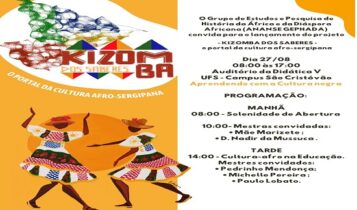 Projeto Educacional Kizomba dos Saberes será lançado dia 27