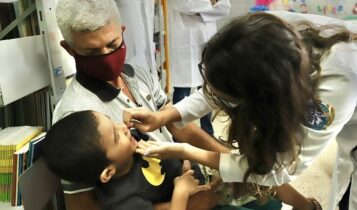 Poliomielite: apenas 20% das crianças foram vacinadas em Aracaju Poliomielite: apenas 20% das crianças foram vacinadas em Aracaju