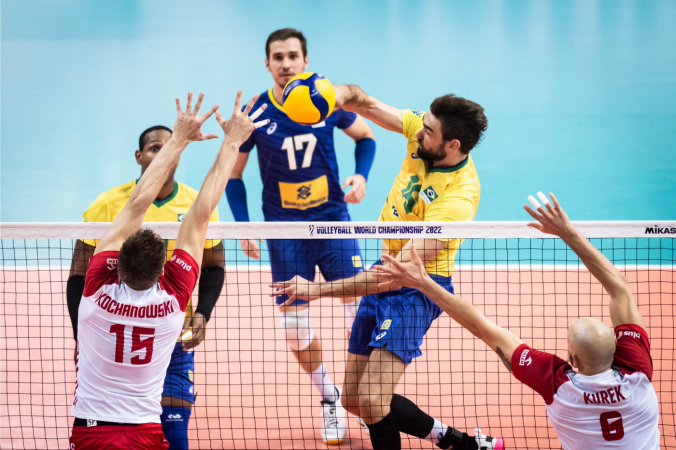 Brasil perde para a Polônia e disputará o bronze no Mundial de vôlei masculino Brasil perde para a Polônia e disputará o bronze no Mundial de vôlei masculino