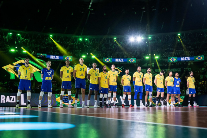 Brasil vence a Eslovênia e fica com o bronze no Mundial de vôlei masculino Brasil vence a Eslovênia e fica com o bronze no Mundial de vôlei masculino
