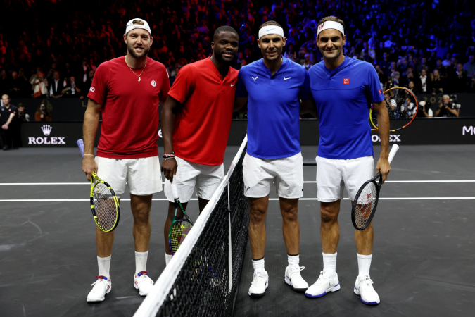 Ao lado de Nadal, Federer perde a última partida da carreira na Laver Cup Ao lado de Nadal, Federer perde a última partida da carreira na Laver Cup