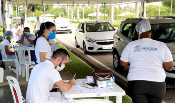 Covid-19: drive-thru da vacinação na Sementeira deixará de funcionar Covid-19: drive-thru da vacinação na Sementeira deixará de funcionar