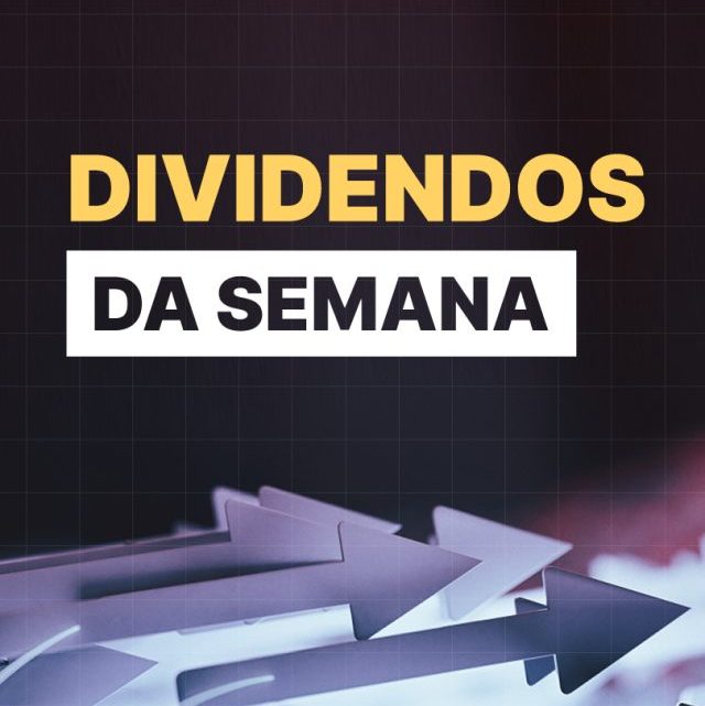 Dividendos da semana: as empresas que vão distribuir proventos de 23 a 27 de outubro