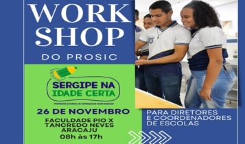 Seduc realiza workshop do Programa de Correção de Fluxo Escolar