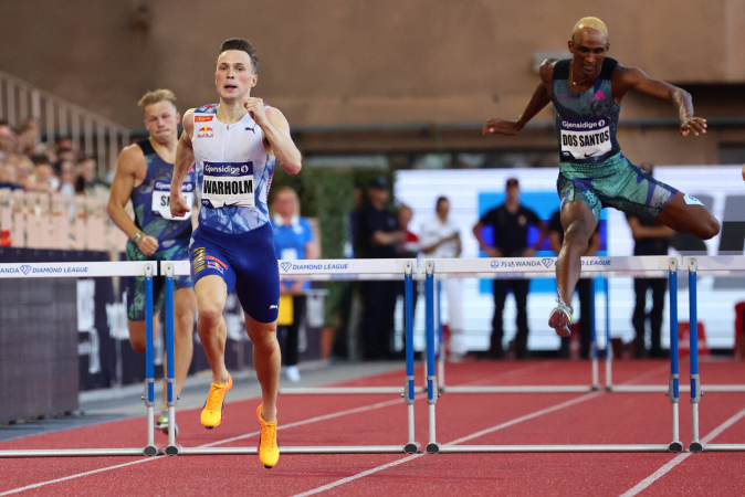 Diamond League: Alison dos Santos é prata nos 400m com barreiras e se classifica para Paris-2024