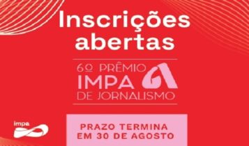 Inscrições para o 6º Prêmio IMPA de Jornalismo terminam dia 30