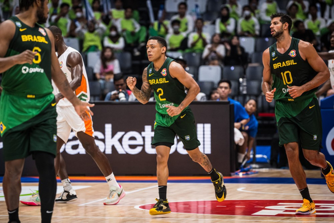 Brasil vence Costa do Marfim e avança à segunda fase da Copa do Mundo de Basquete