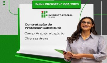 IFS abrirá inscrições para contratação de professor substituto