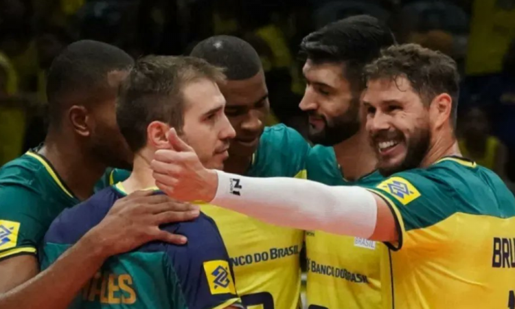 Seleção brasileira de vôlei vence com facilidade o Catar na estreia do pré-olímpico