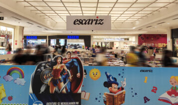 Livraria Escariz realiza feira de livros no Shopping Jardins