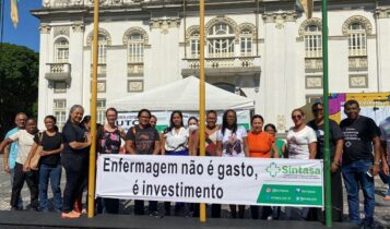 FHS: servidores realizam paralisação de 24h por direitos trabalhistas