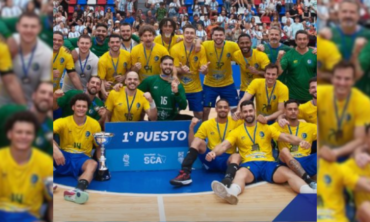 Brasil vence Argentina e conquista o Sul-Centro Americano de Handebol