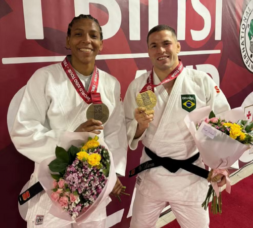 Brasil começa bem no Grand Slam de judô e conquista duas medalhas com Rafaela Silva e Willian Lima