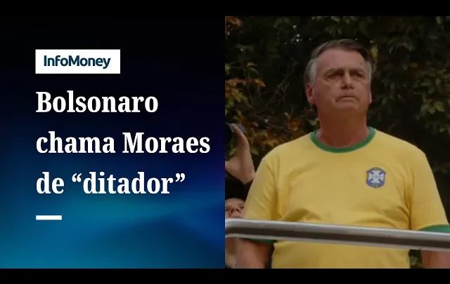 Bolsonaro chama Moraes de “ditador” em ato em SP e pede anistia para presos do 8/1