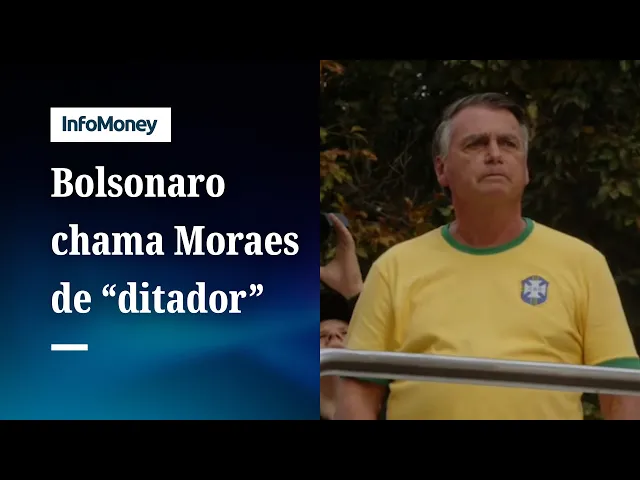 Bolsonaro chama Moraes de “ditador” em ato em SP e pede anistia para presos do 8/1