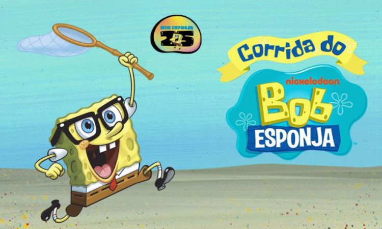 Corrida do Bob Esponja acontece neste sábado no Parque Villa-Lobos, em São Paulo