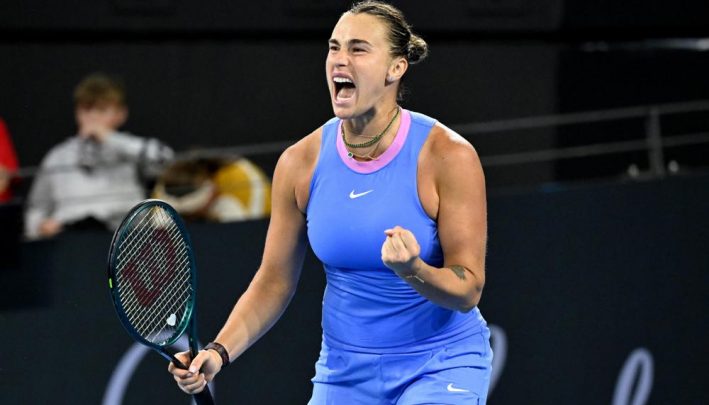 Sabalenka derrota a Andreeva e chega à final de Brisbane