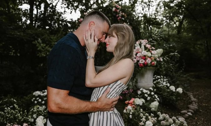 Travis Kelce se pronuncia sobre noivado com Taylor Swift